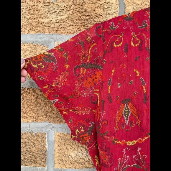 emanuel ungaro silk dress sz 14 - Picture 3 of 8